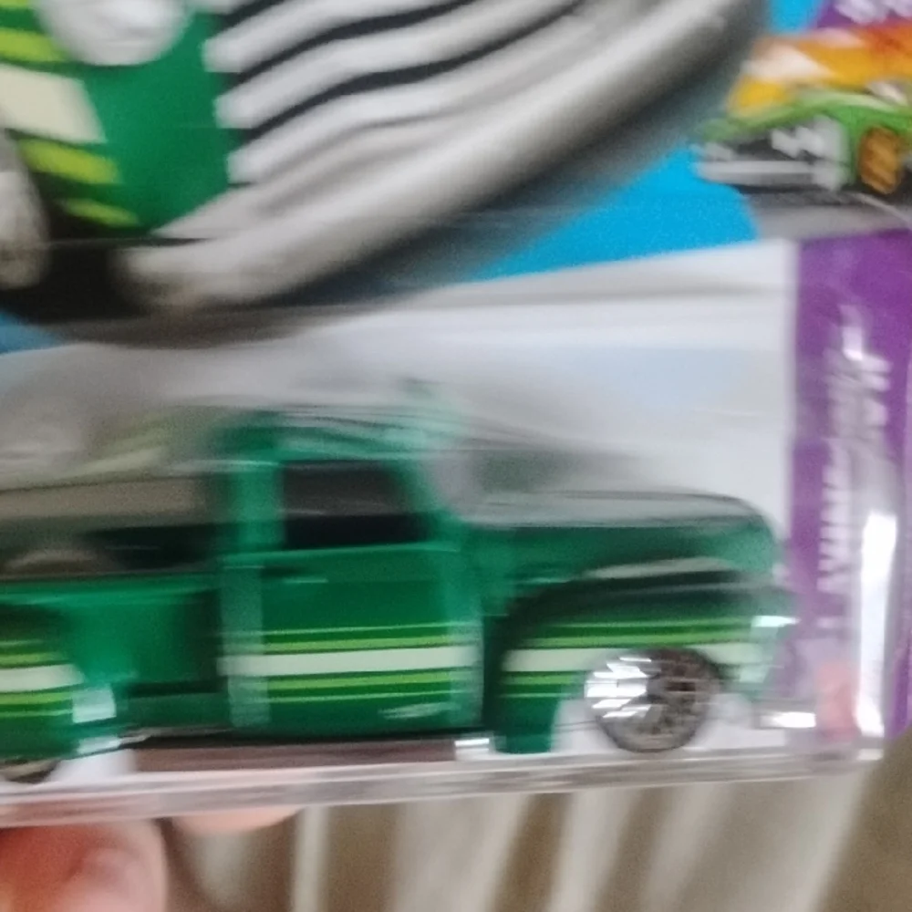 Mattel Hot Wheels Green La Troca Toy Truck